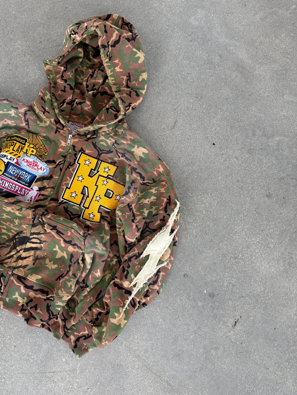 “CAMO” K1 ZIP UP