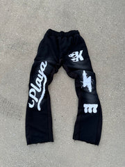 KP1 FADED DISTRESSED FLARES