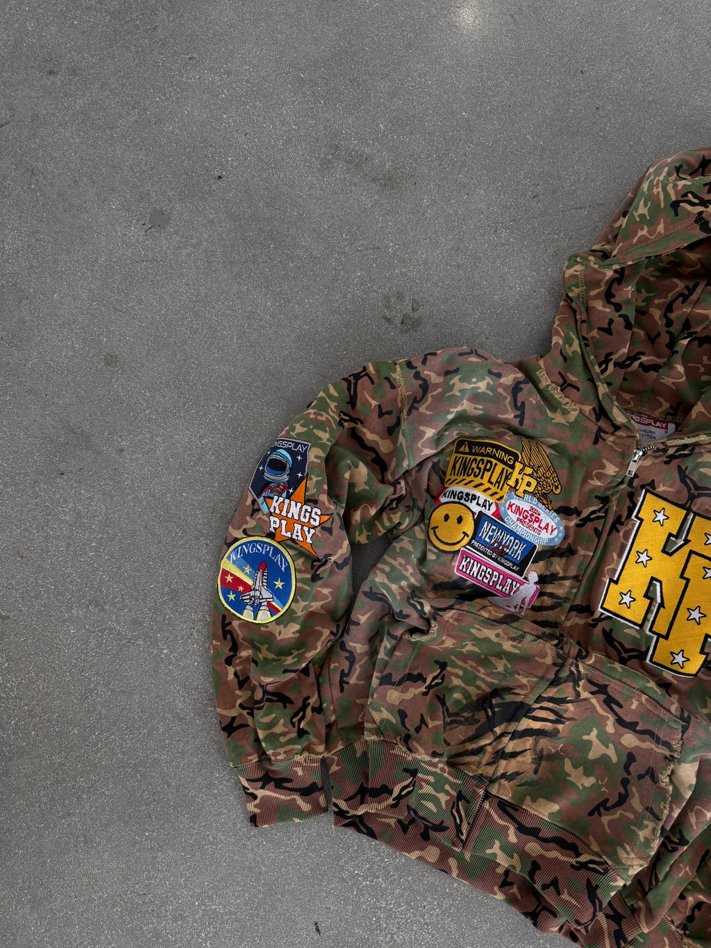 “CAMO” K1 ZIP UP