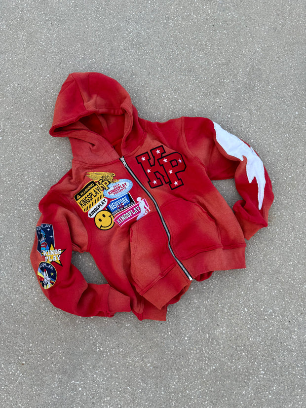 “RED” K1 ZIP UP