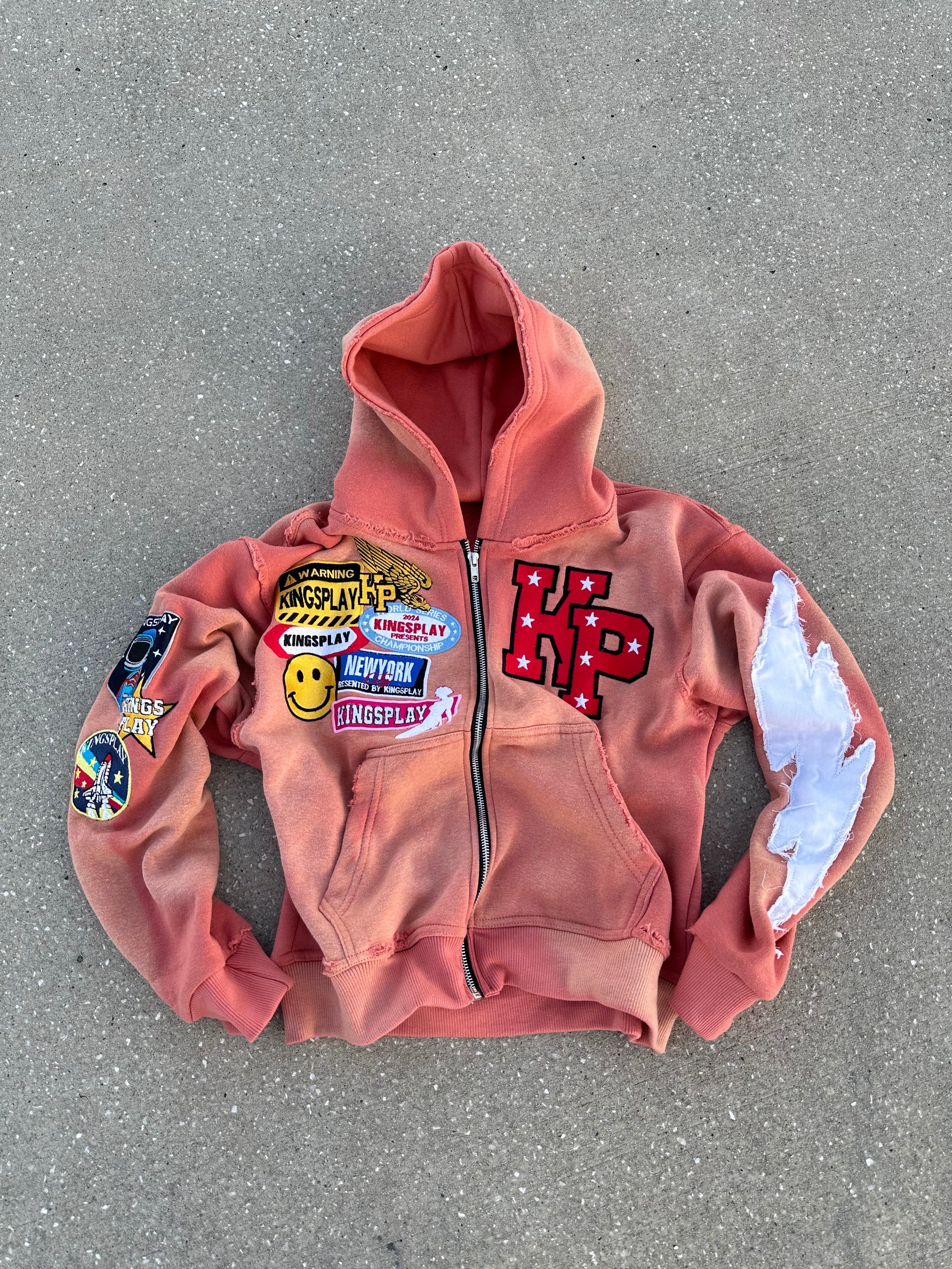 “PEACH” K1 ZIP UP