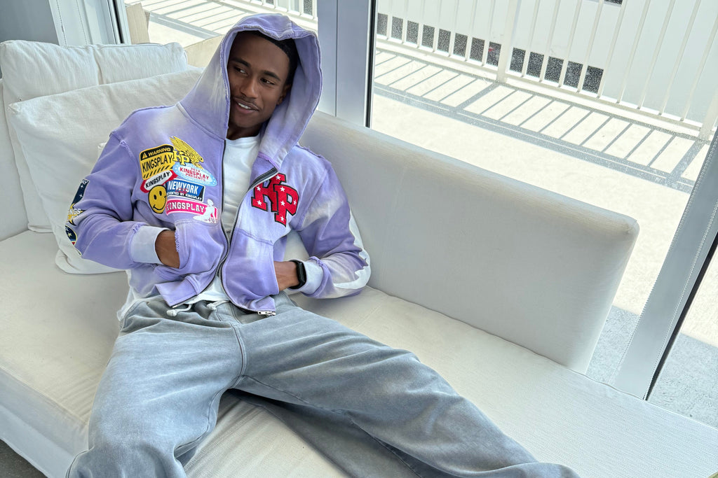 “LAVENDER” K1 ZIP UP