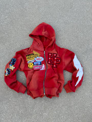 “RED” K1 ZIP UP