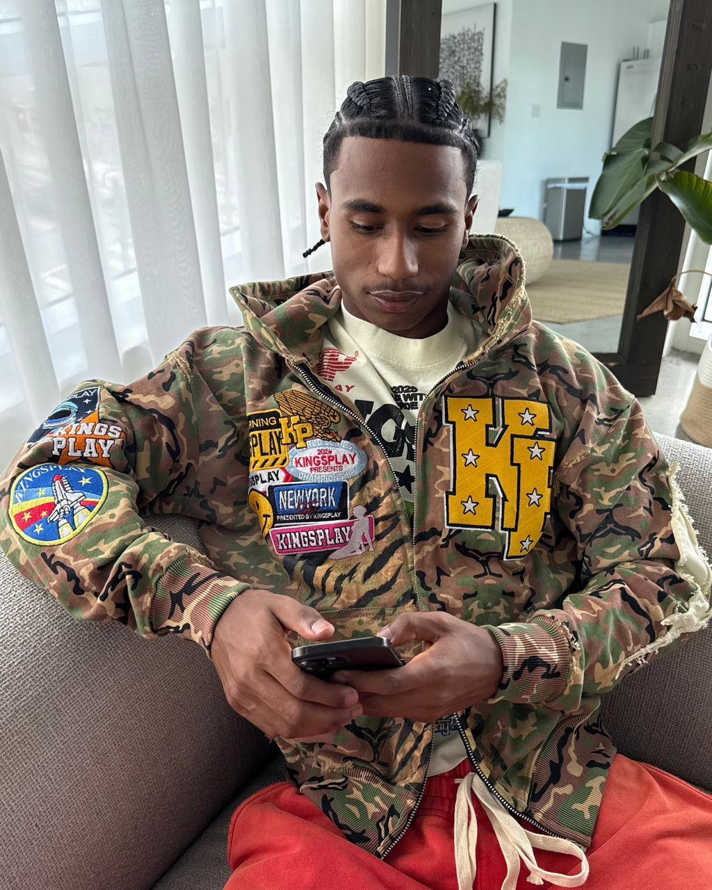 “CAMO” K1 ZIP UP
