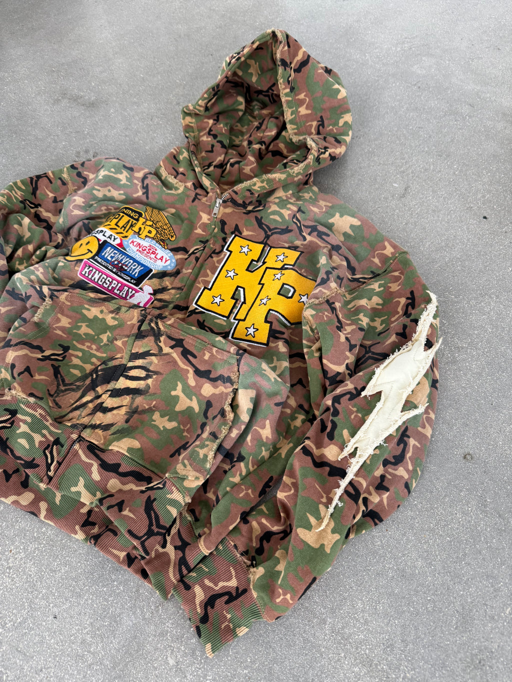 “CAMO” K1 ZIP UP
