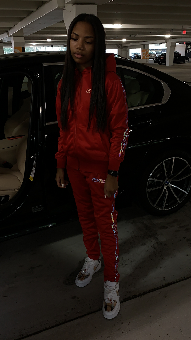 Deluxe Tracksuit RED