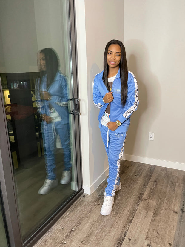 Luxe Tracksuit Sky