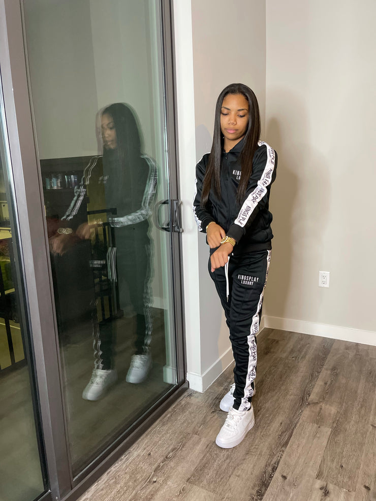 Luxe Tracksuit Black